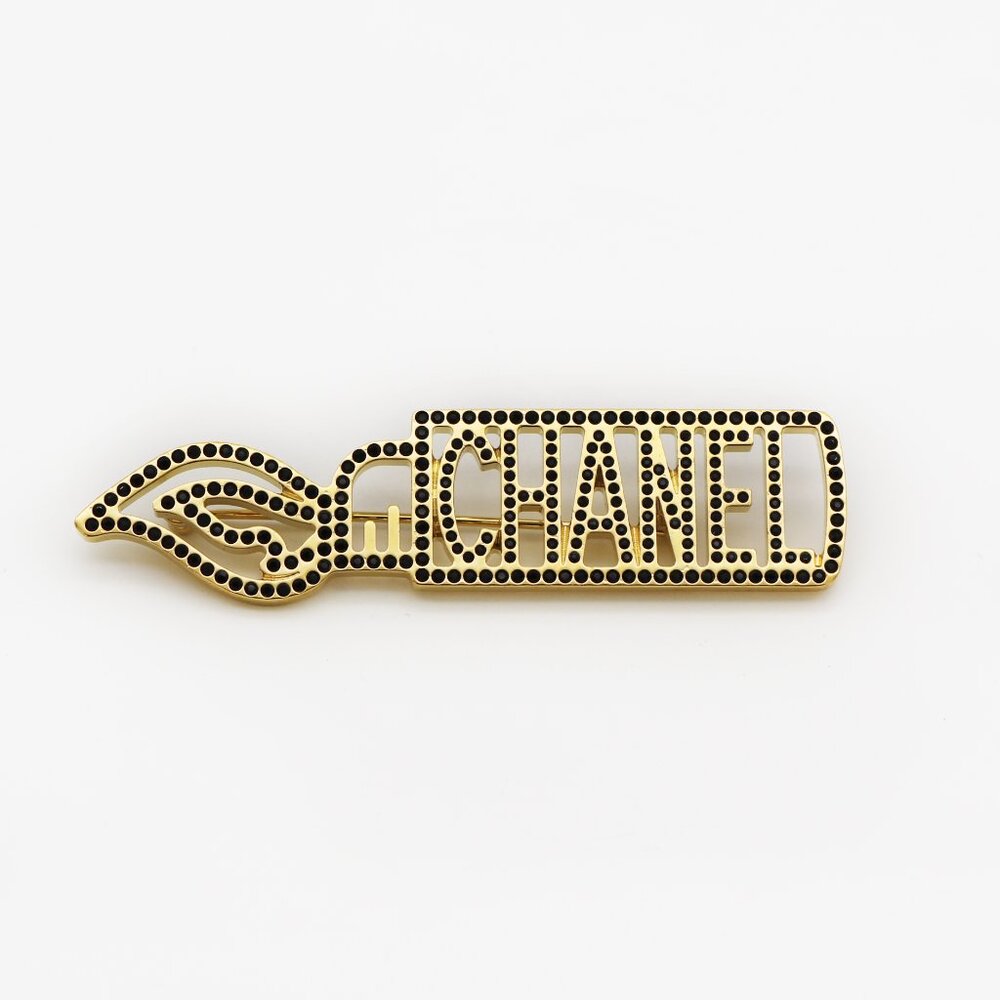Chanel Strass Flame Lighter Candle Brooch Pin - Picture 1 of 5